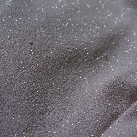 LE CHATEAU | NWT Women’s Glitter Asymmetrical Hem Mini Dress Champagne Pink XXS - Picture 7 of 7